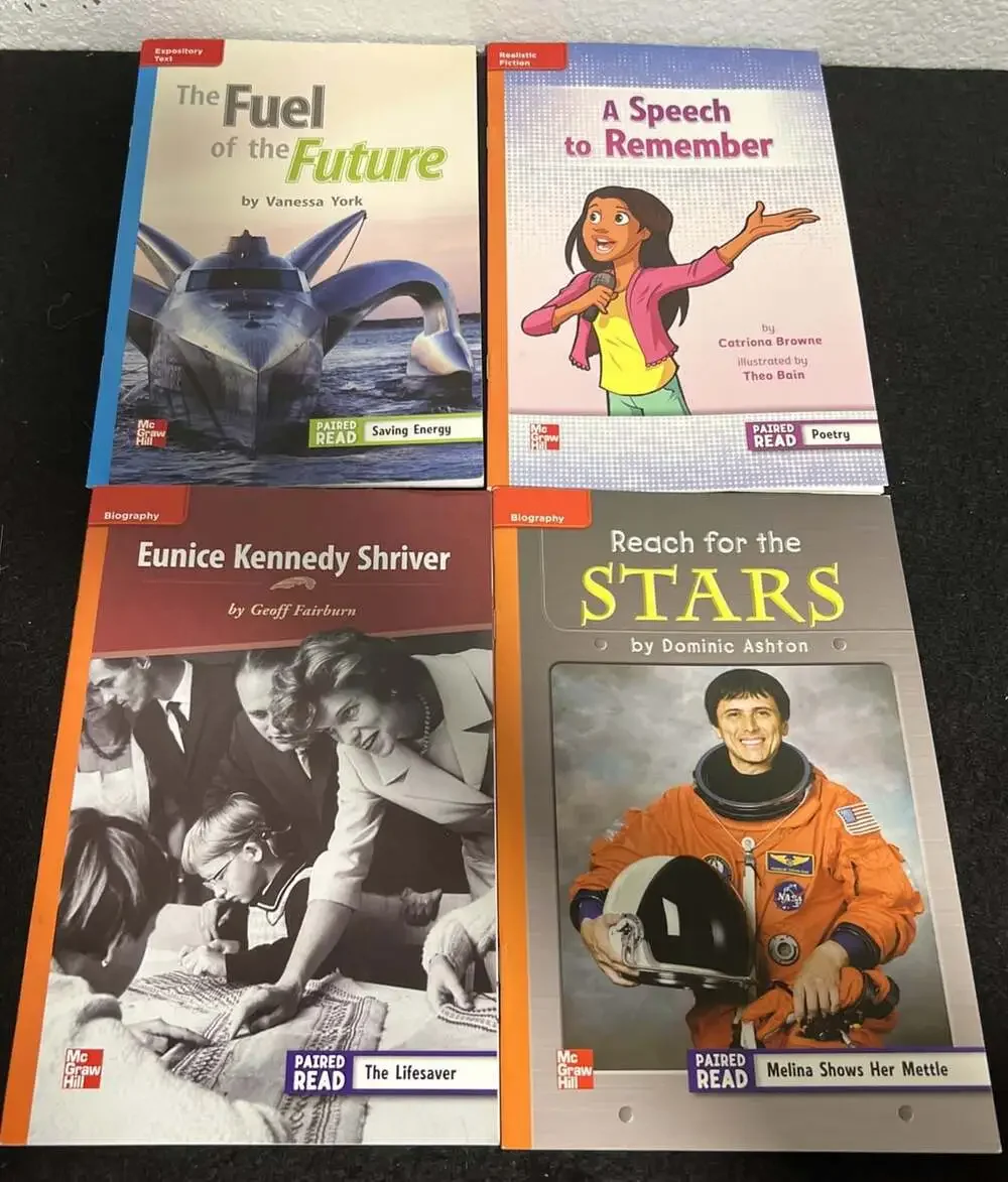 McGraw Hill Readers 3rd Grade Reading Level 8 Books Home School